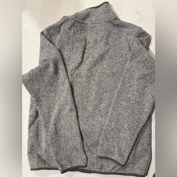 LLBean Men’s Sweater Fleece Gray sizeM - Picture 3 of 3